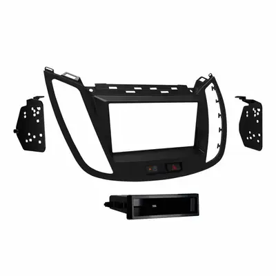 Metra Electronics Radio Installation Kit; ISO DIN Radio Provision; w/Pocket;