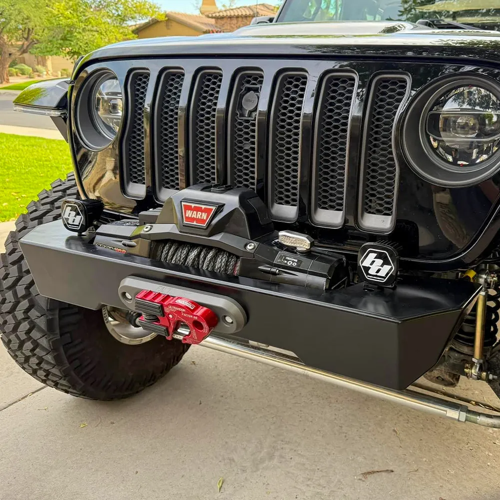18c Wrangler/20c Gladiator Krawler Lite Front Bumper Witho Hoop Raw product image