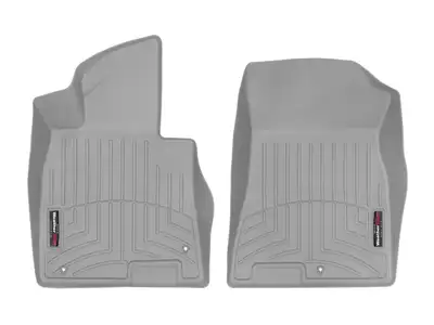 Weathertech FloorLiner™ DigitalFit®; Gray; Front;