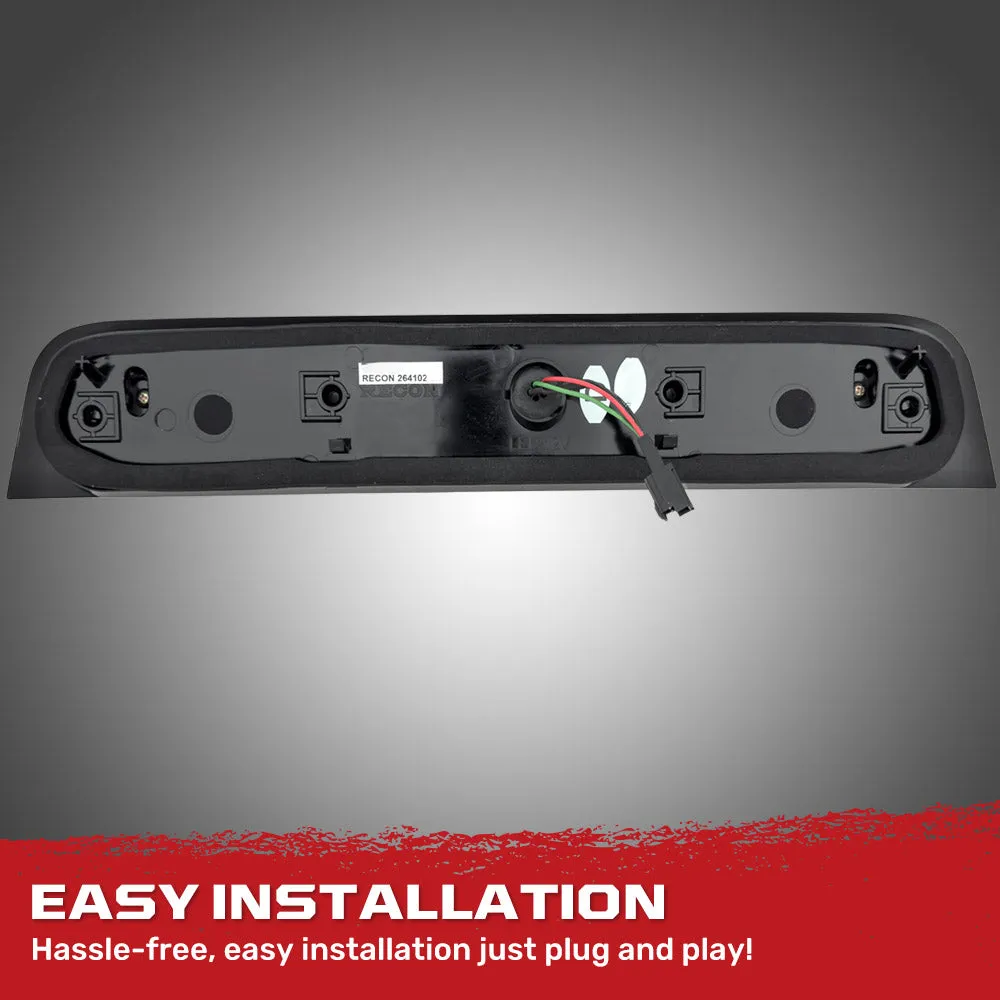 LED 3rd Brake Dodge 19-21 RAM 1500 And 19-21 RAM 2500 3500 - Ultra High Power Red LED 3rd Brake Light Kit w Ultra High Power Cree Xml White LED Cargo Lights - Clear Lens product image