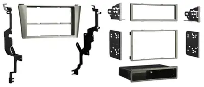 Metra Electronics TURBOKits; Radio Installation Kit; Incl. Instructions/Hardware; For Single Or Double DIN; Gray;