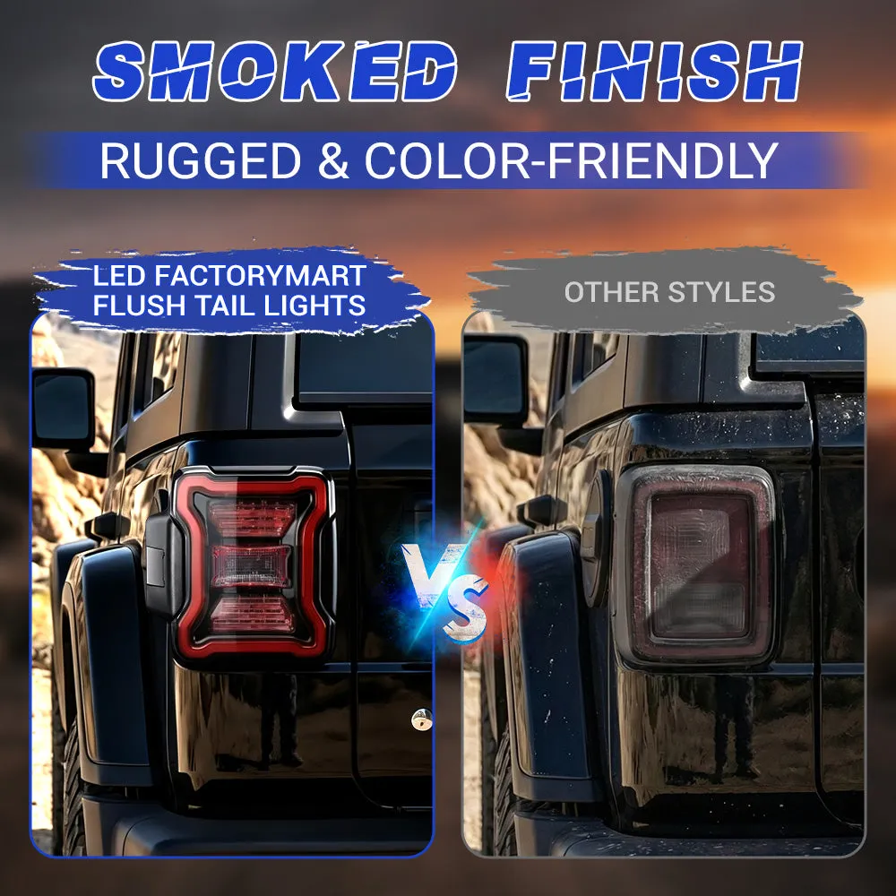 LED Tail Lights For Jeep Wrangler JL JLU 2018+ product image