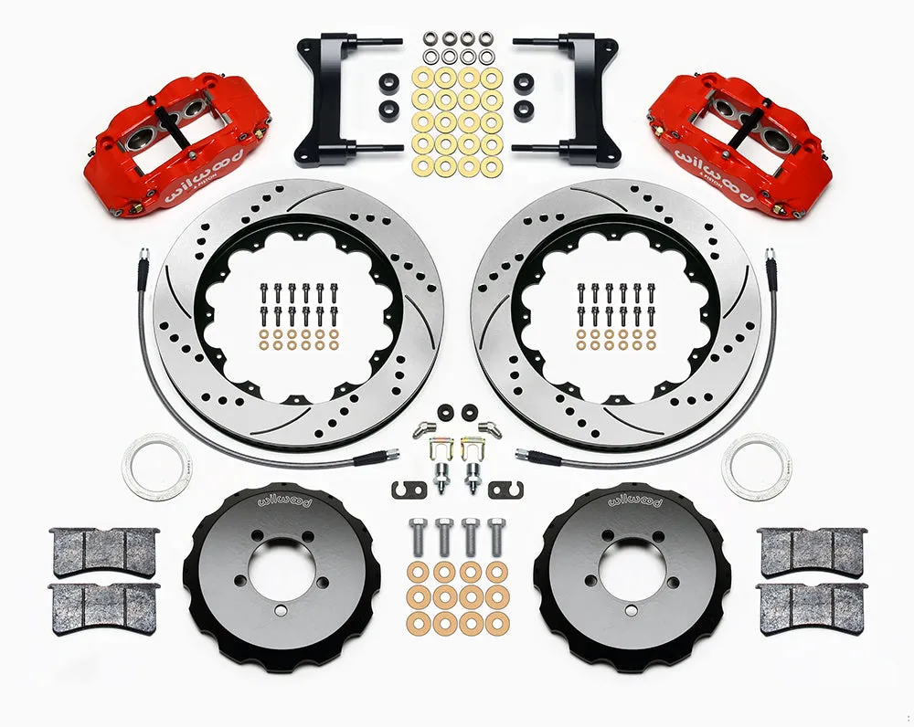 1999 - 2021 Subaru Forged Narrow Superlite 6R Big Brake Front Brake Kit (Hat) - 140-12875 product image