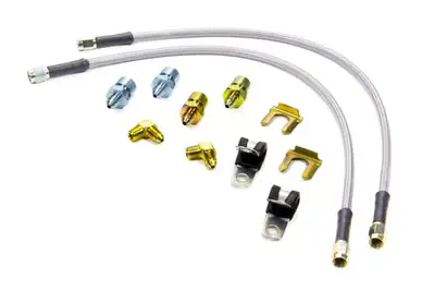 Wilwood Brakes Wilwood Flexline Kit Front 1965-1969 Ford Mustang