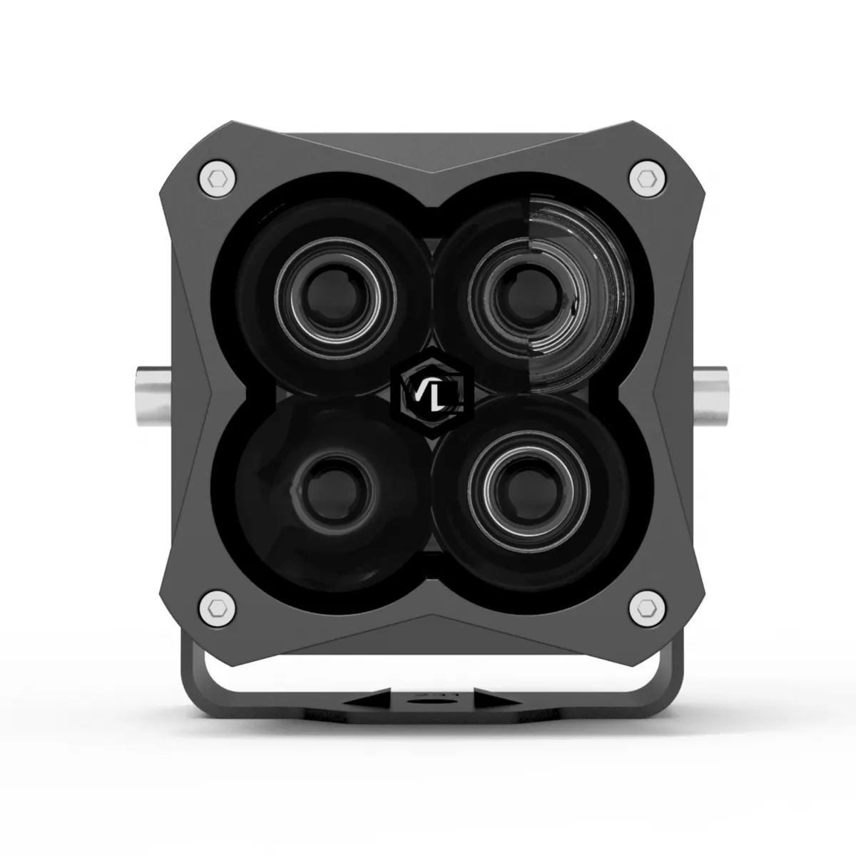 FNG 3 RR Intense 3 Inch Backlit Flood Light Pods Flush Mount Single Vivid Lumen product image