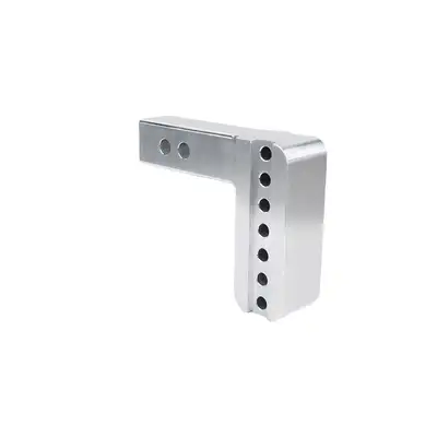 Weigh Safe Aluminum Drawbar Only 4in Drop With 2in Shank (12.5k Gross Tongue Weight Rating