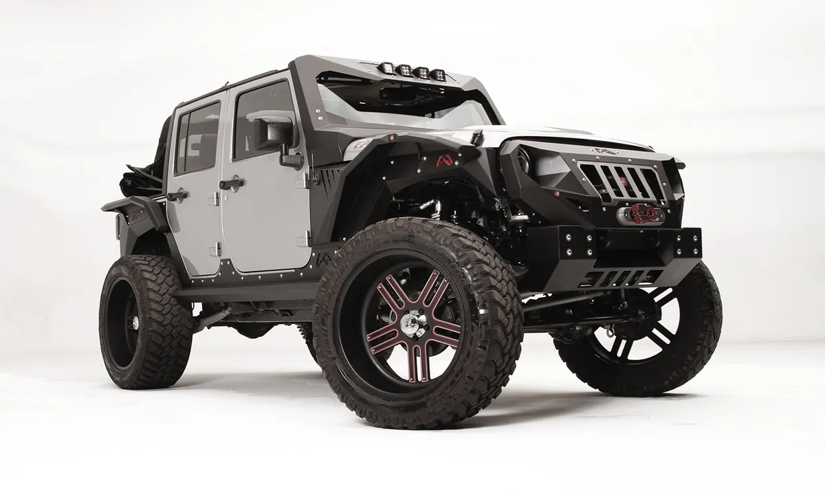 Grumper Crash Bar; 2 Stage Black Powder Coated; product image