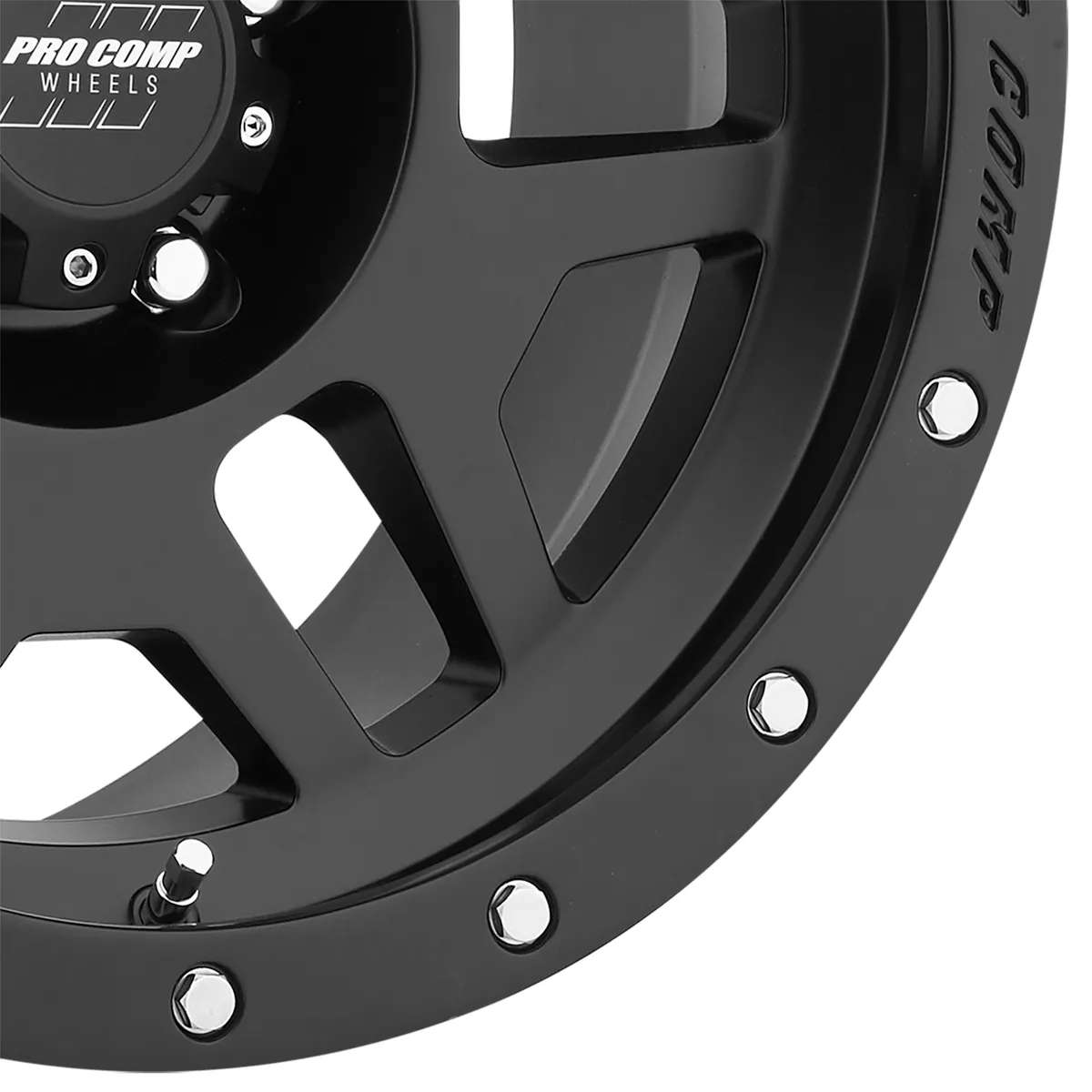 Pro Comp 5041-897350 Phaser Satin Black 18x9 5x5 5BS Offset 0mm Cap P/N 5041550000 product image