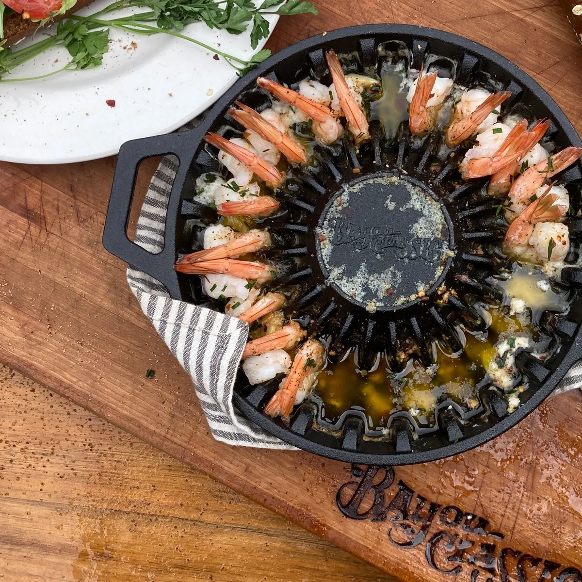 Cast Iron Shrimp Pan product image