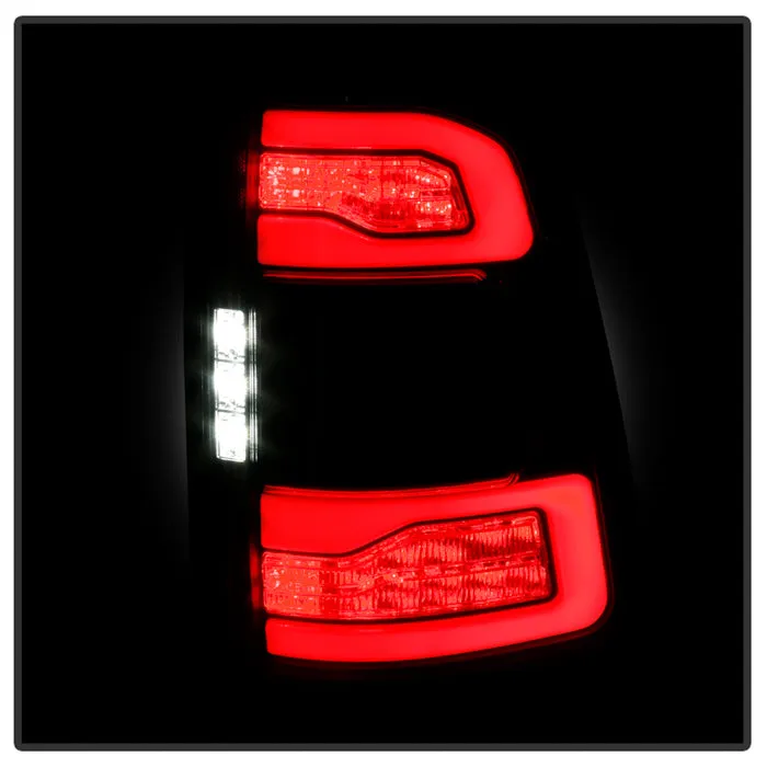 ( Spyder Apex ) Dodge Ram 1500 2019 - 2023 Factory LED Tail Lights Model Without Blind Spot Module Model Only ( Not Compatible With Factory Incandescent Bulb Tail Lights Model/Classic Model/Blind Spot Module Model ) LED Tail Light - Black product image