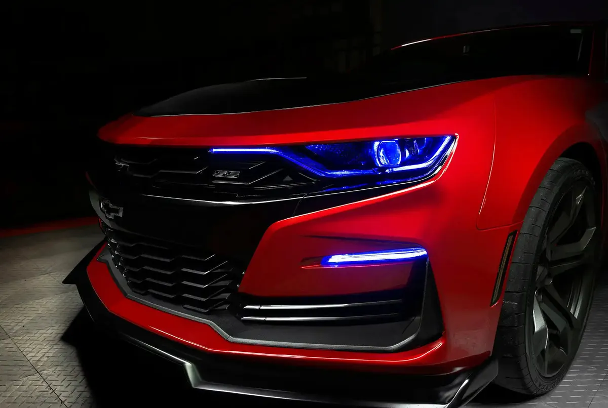 Oracle Lighting 2019-2024 Chevrolet Camaro Ss/Rs Colorshift Rgbw+a Headlight DRL Upgrade Kit product image