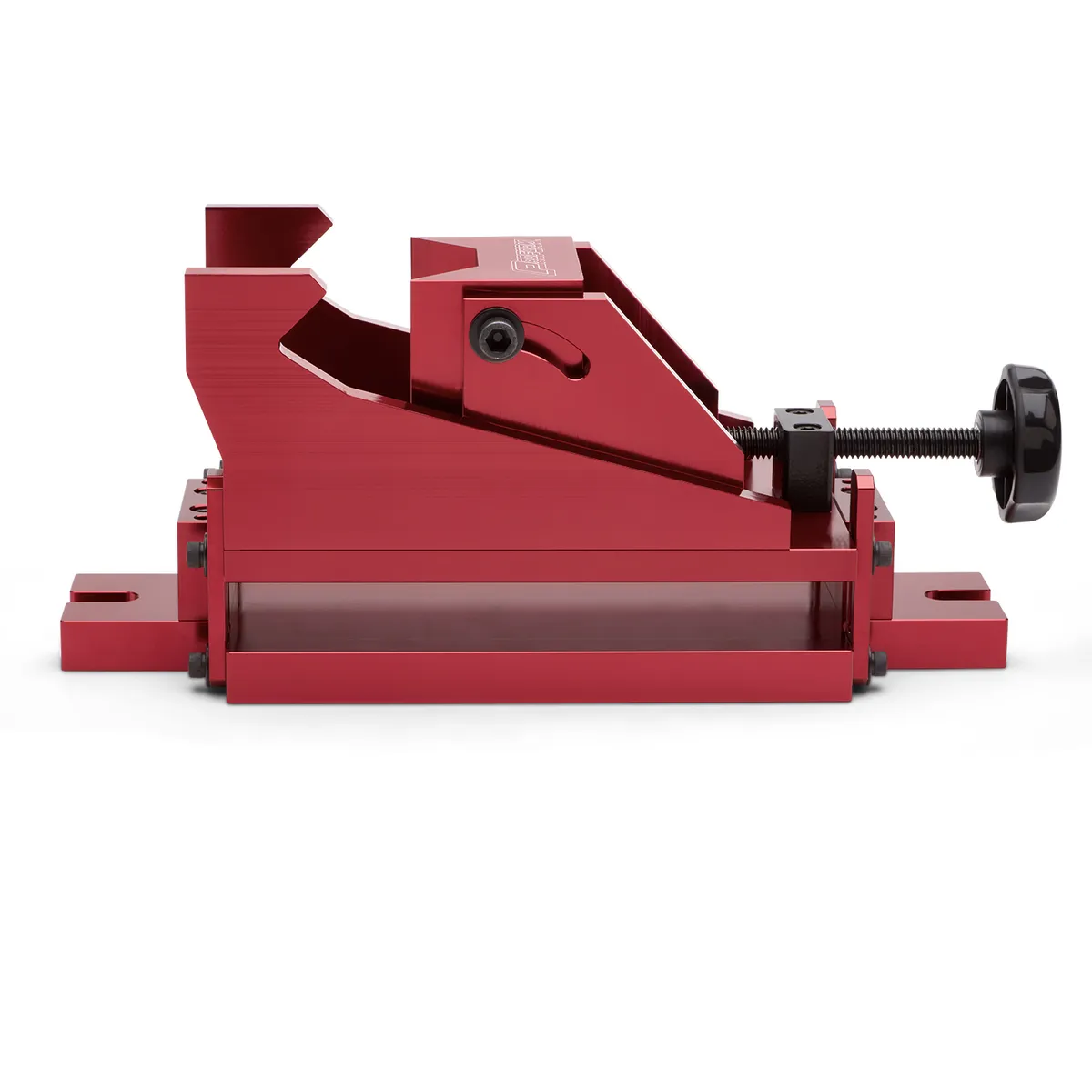 Engine Piston Vise Heavy Duty Multiple Angle Fits Up To 4.6 Inch Diameter Engine Pistons Billet Aluminum Red Anodized Proform product image
