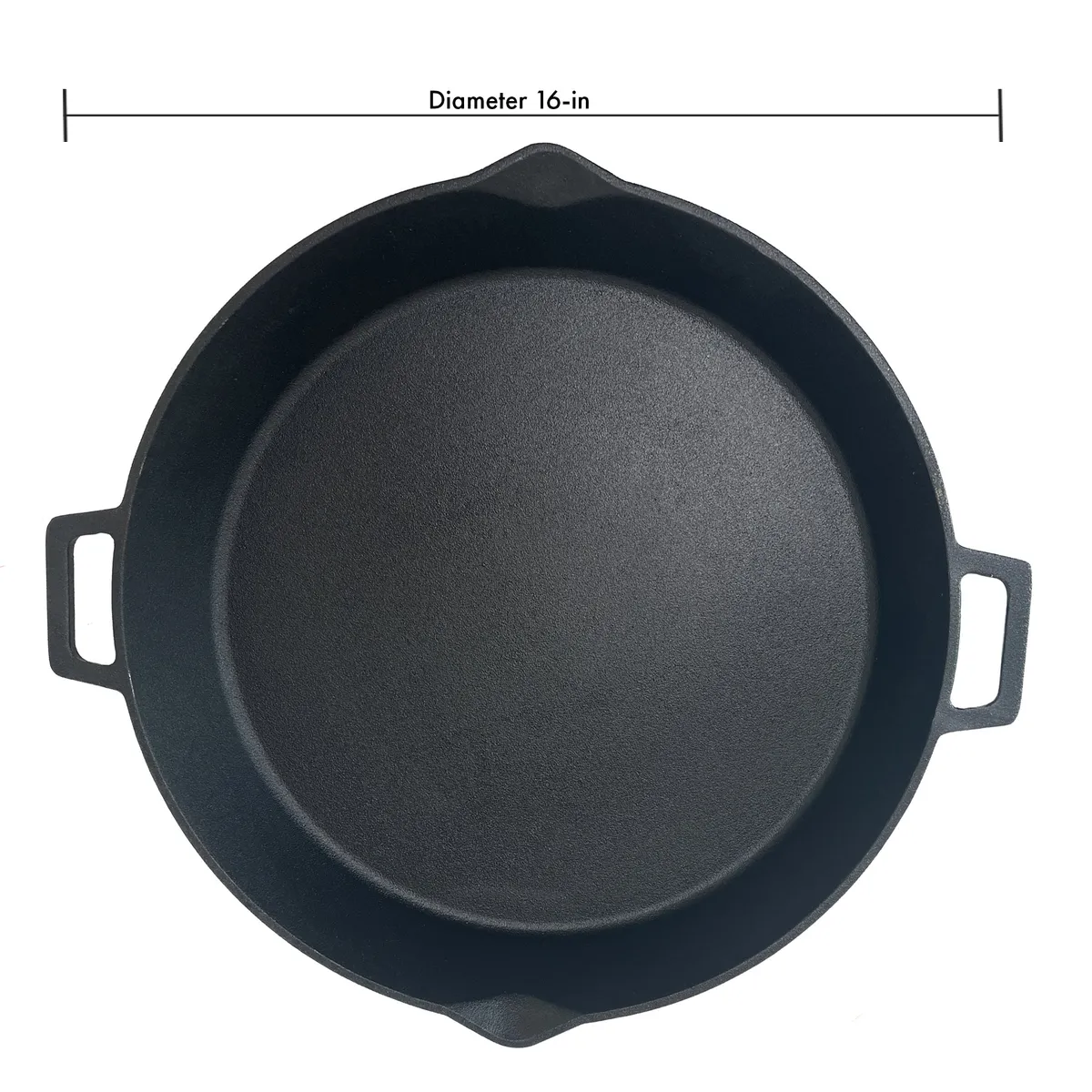 16-in Cast Iron Double-Handled Skillet product image