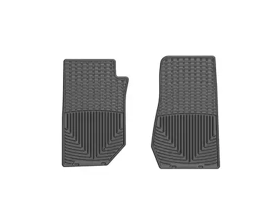 Weathertech Black Front Rubber Mats Jeep Wrangler 2007 - 2013