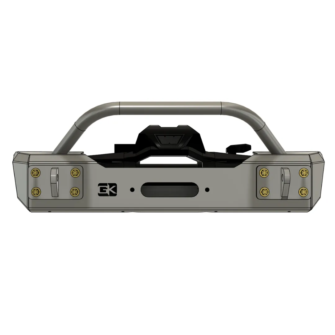 GateKeeper Off-Road Gauntlet Front Bumper w/Bull Bar Tube for Jeep JK Wrangler (2007-2018)