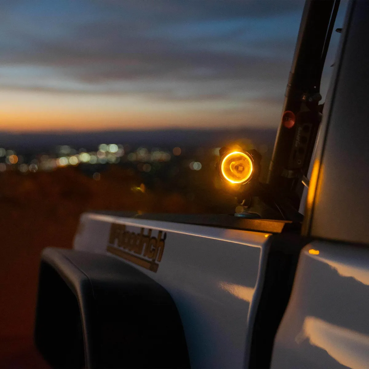 KC Hilites 265 KC Flex Era 1 LED 2-Light Master Kit With Wiring Harness And Spread Beam Pattern product image