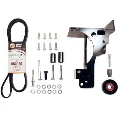 Off Road Only Jeep TJ York Air Compressor Bracket Kit For 00-06 Wrangler TJ 4.0 Liter With AC OffRoadOnly