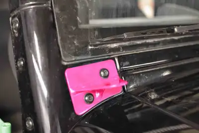 Steinjager Exterior Accessories 2007-2018 Light Mounts Lower Windshield Hot Pink