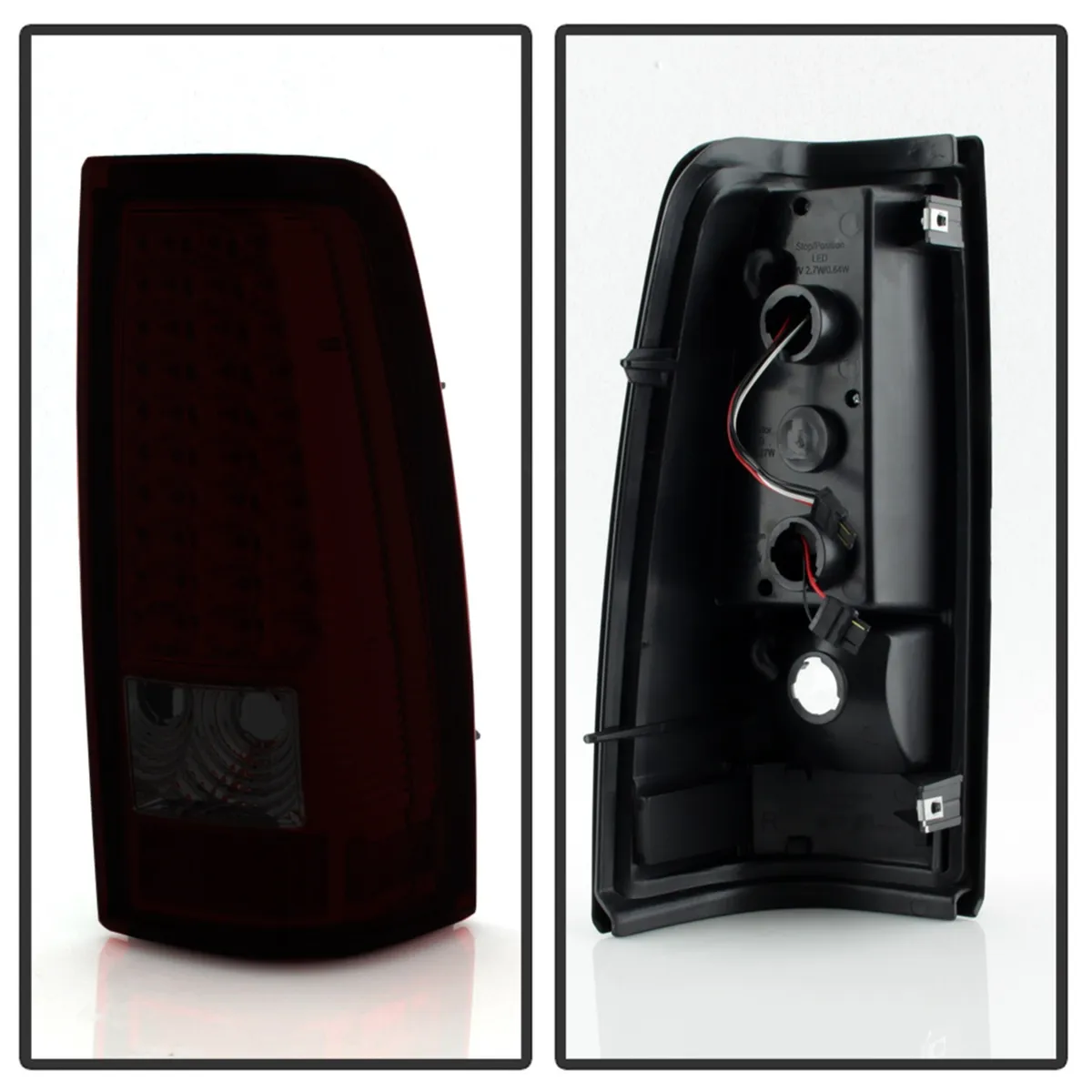 9902 Silveradosierra 1500/2500/3500 LED Tail Lightsred Smoke product image