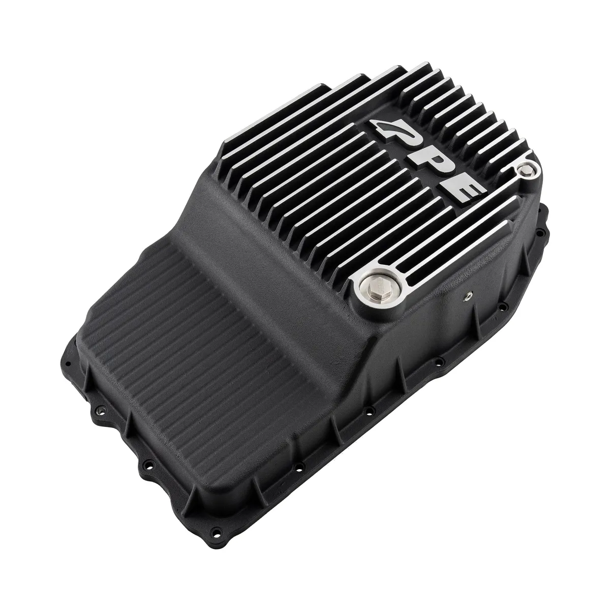 Pacific Performance Engineering Pacific Performance 2019-2025 GM 8L45/8L80/8L90 Heavy-Duty Cast Aluminum Transmission Pan Brushed 128051810