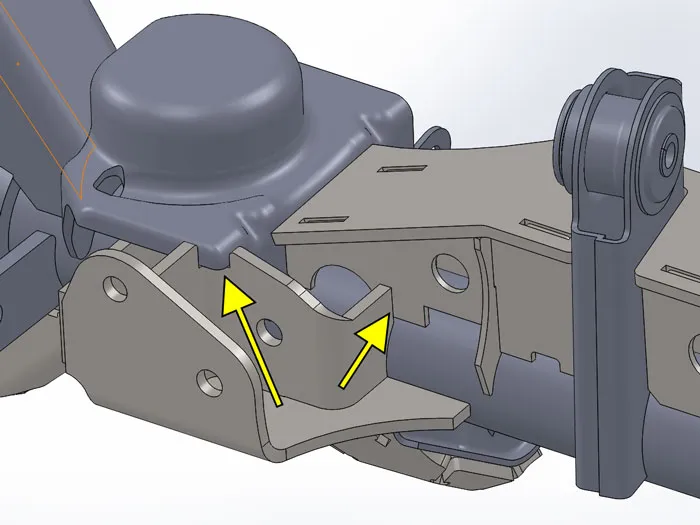 Jk Heavy Duty Stock Tracbar Bracket product image
