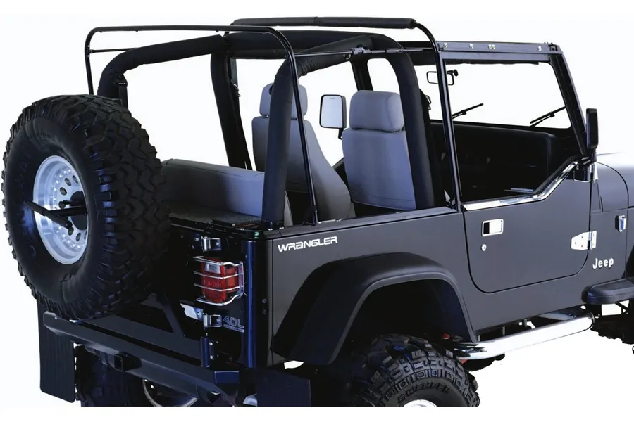 Rampage Rampage Replacement Soft Top Frame w/ Hardware - YJ