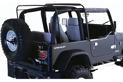 Rampage Rampage Replacement Soft Top Frame w/ Hardware - YJ