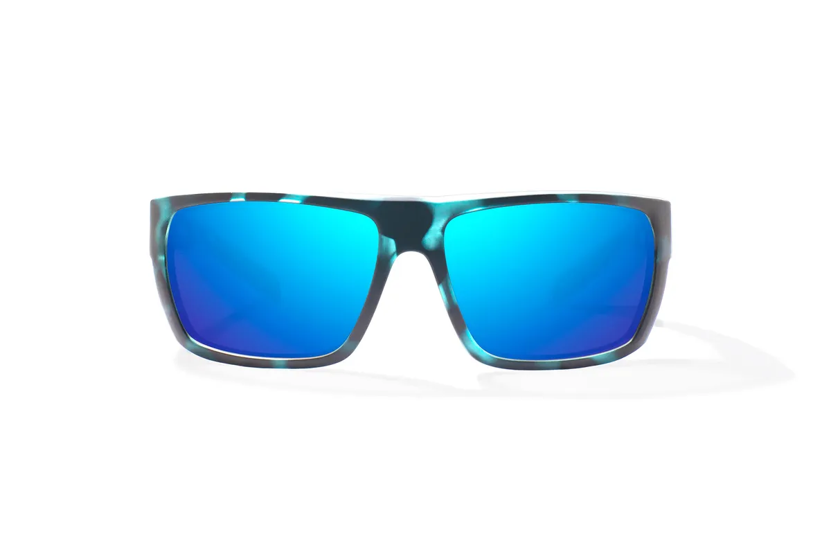 Palometa Gray Glass Blue Tort Matte Sunglasses product image