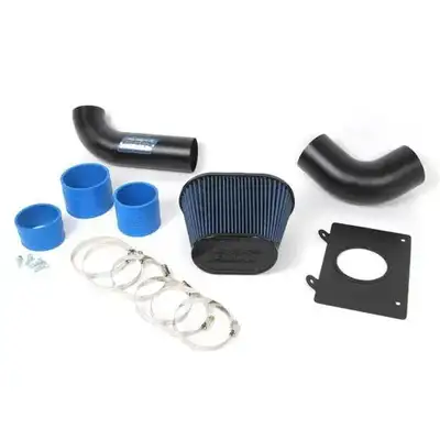 BBK Performance Ford Mustang 5.0 Cold Air Intake Kit Fenderwell Style Blackout 86-93