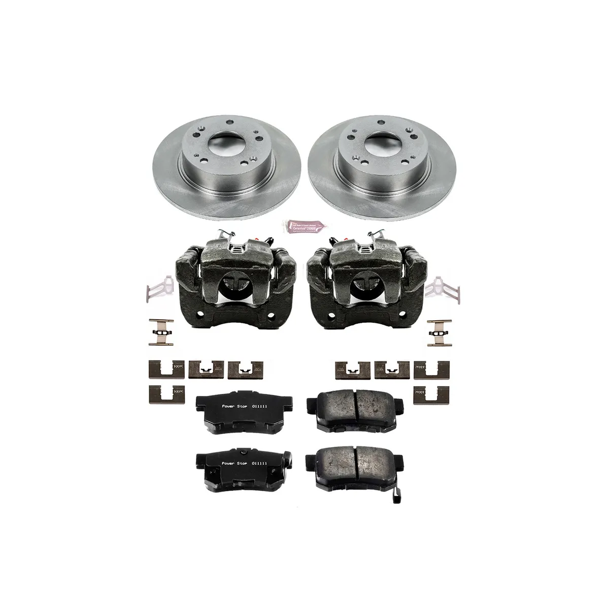 Z17 Direct Replacement Kit: Rotors; Ceramic Pads; Calipers product image