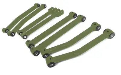 Steinjager Steinjäger Suspensions Wrangler JK 2007-2018 Control Arms 2.5-4.0 Inch Lift Locas Green