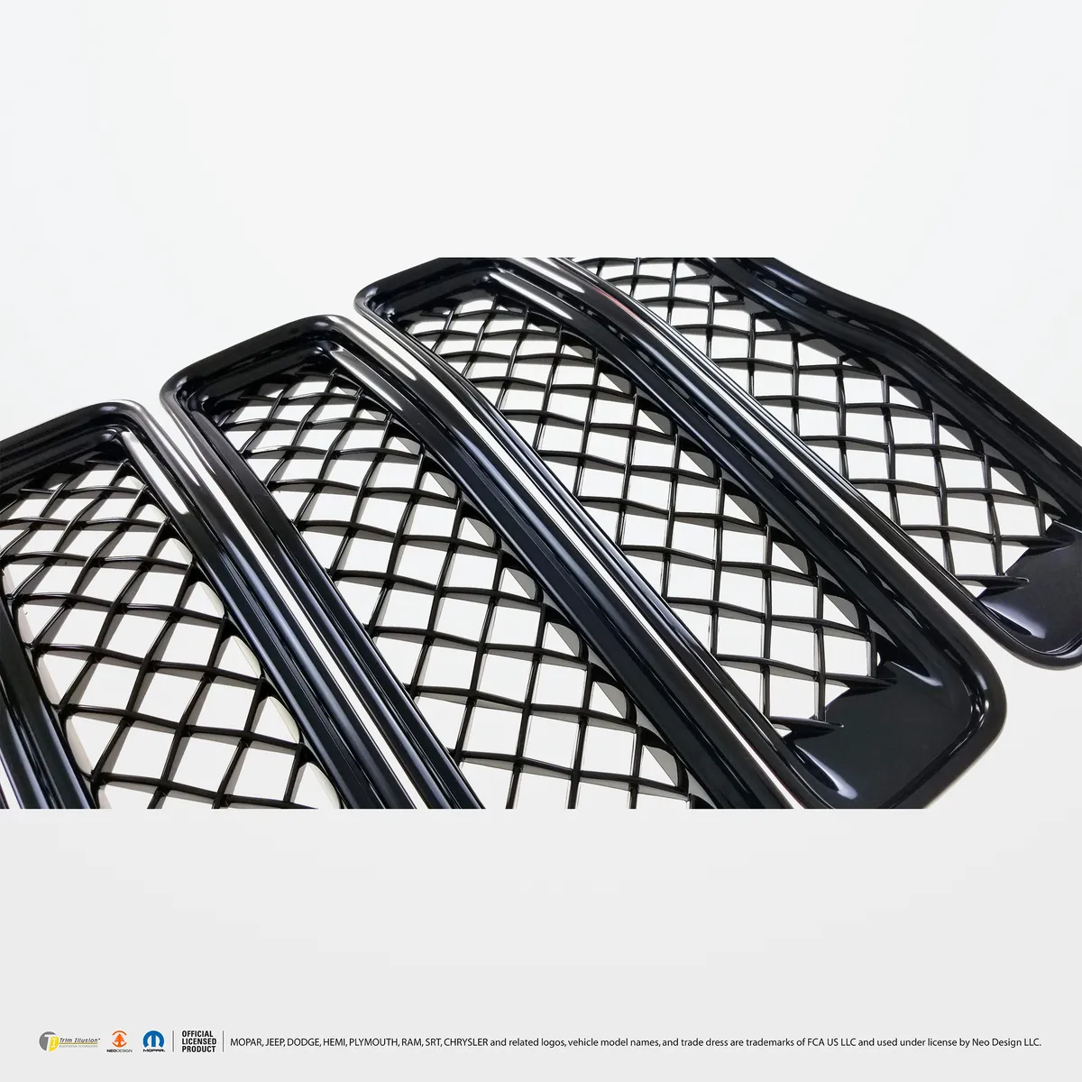 Trim Illusion Grille Overlay 18-23 JL Black Tape on product image