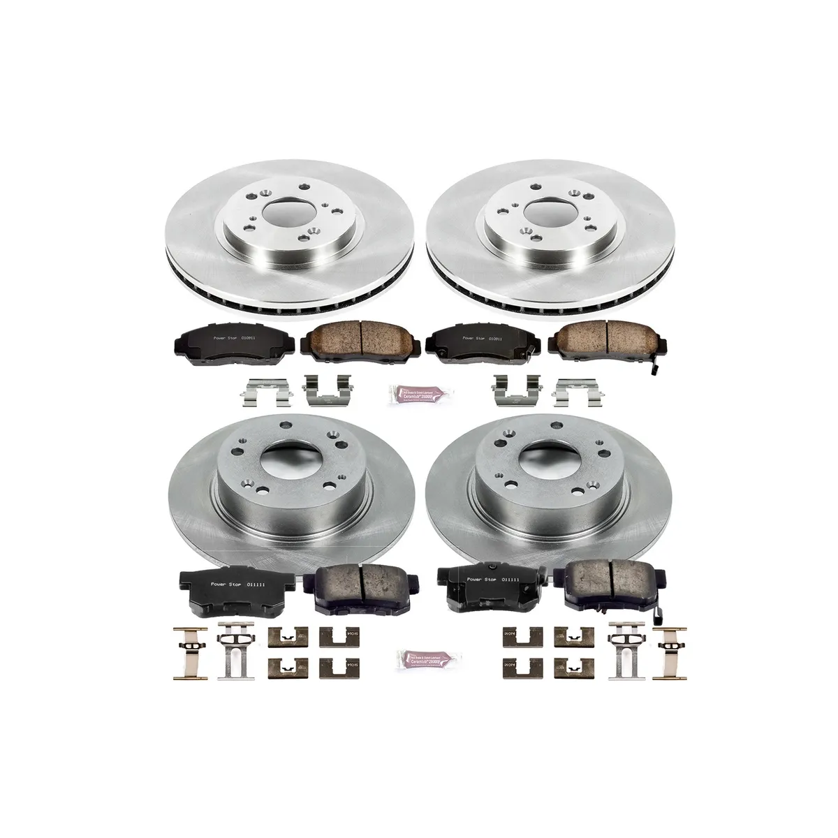 Autospecialty Brake Kit fr 2004-2008 Acura Tsx 2003-2007 Honda Accord Coupe product image