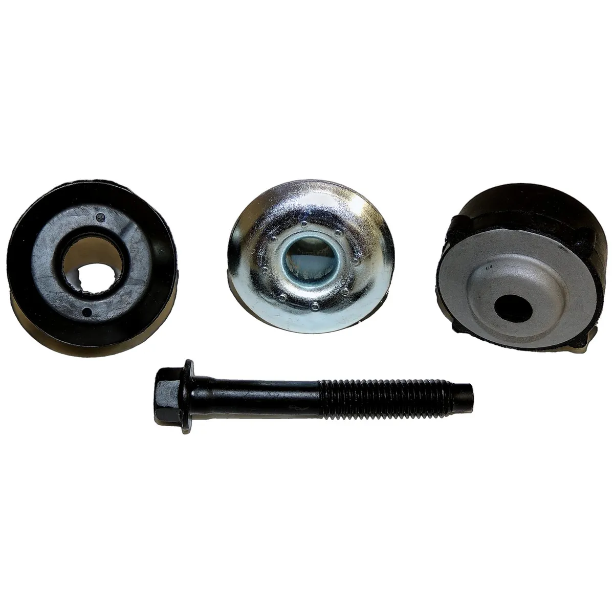 Body Mount Kit; for 1 Front Body Mount; Includes Retainer/Upper And Lower Mounts/Flanged Bolt; product image