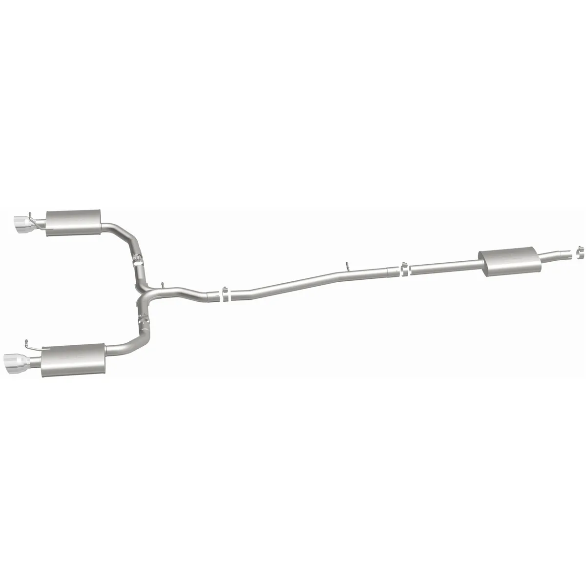 MagnaFlow 2013-2019 Ford Flex 3.5L Street Series Cat-Back Performance Exhaust System 15338 product image