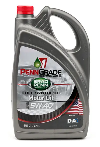 PennGrade Penngrade 1 Full Synthetic High Performance Oil SAE 5w40 5 qt Case of 4