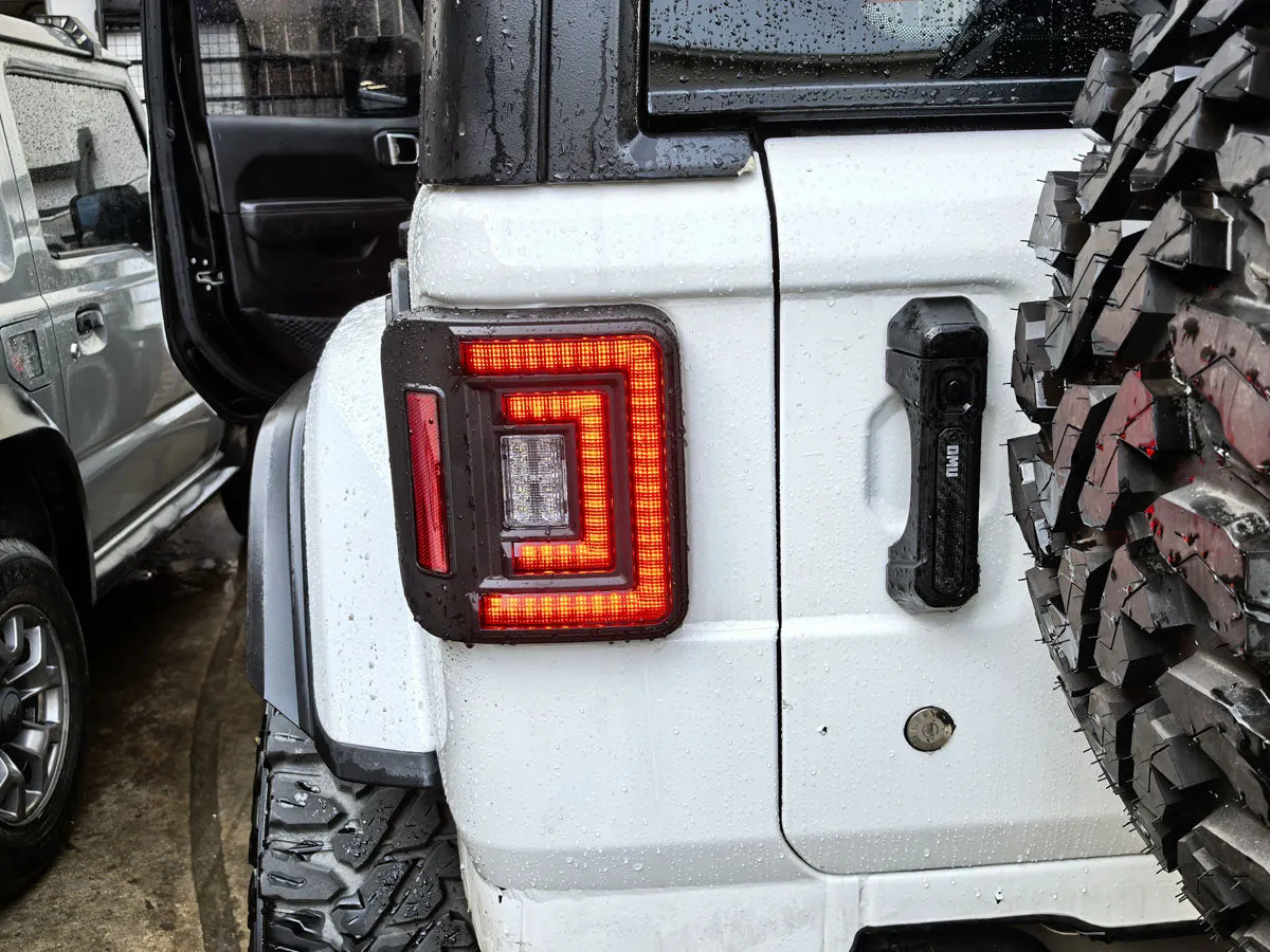 Flush Mount Jeep Wrangler Tail Lights – Ultra Bright LED Upgrade for JL 2018–2026 product image
