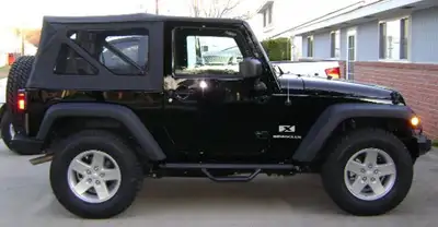 N-Fab N-Fab Wheel to Wheel Steps Textured Black - JK 2012+ 2dr