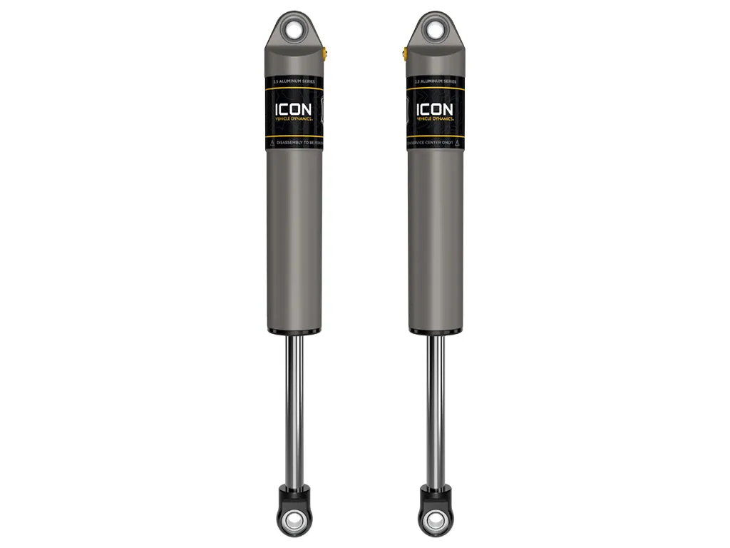 ICON 1999-2025 Ford F-250/F-350 Super Duty, 3-6” Lift, Rear, V.S. 2.5 Aluminum Series Shock Absorbers, Internal Reservoir, Pair product image