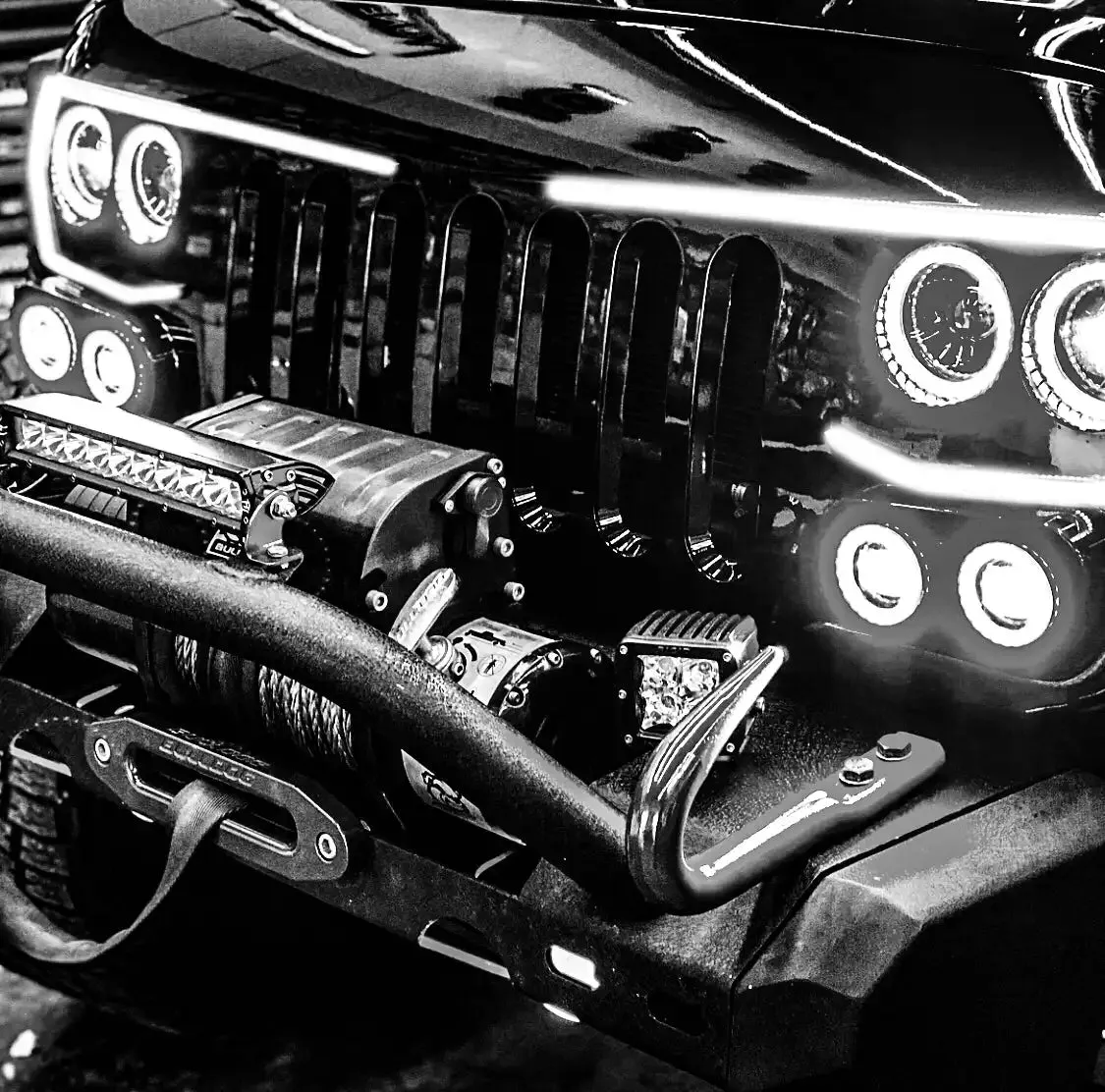 Oracle Lighting Vector Series Grill ColorSHIFT Halo LED Kit w/BC1 Controller - JT/JL/JK product image