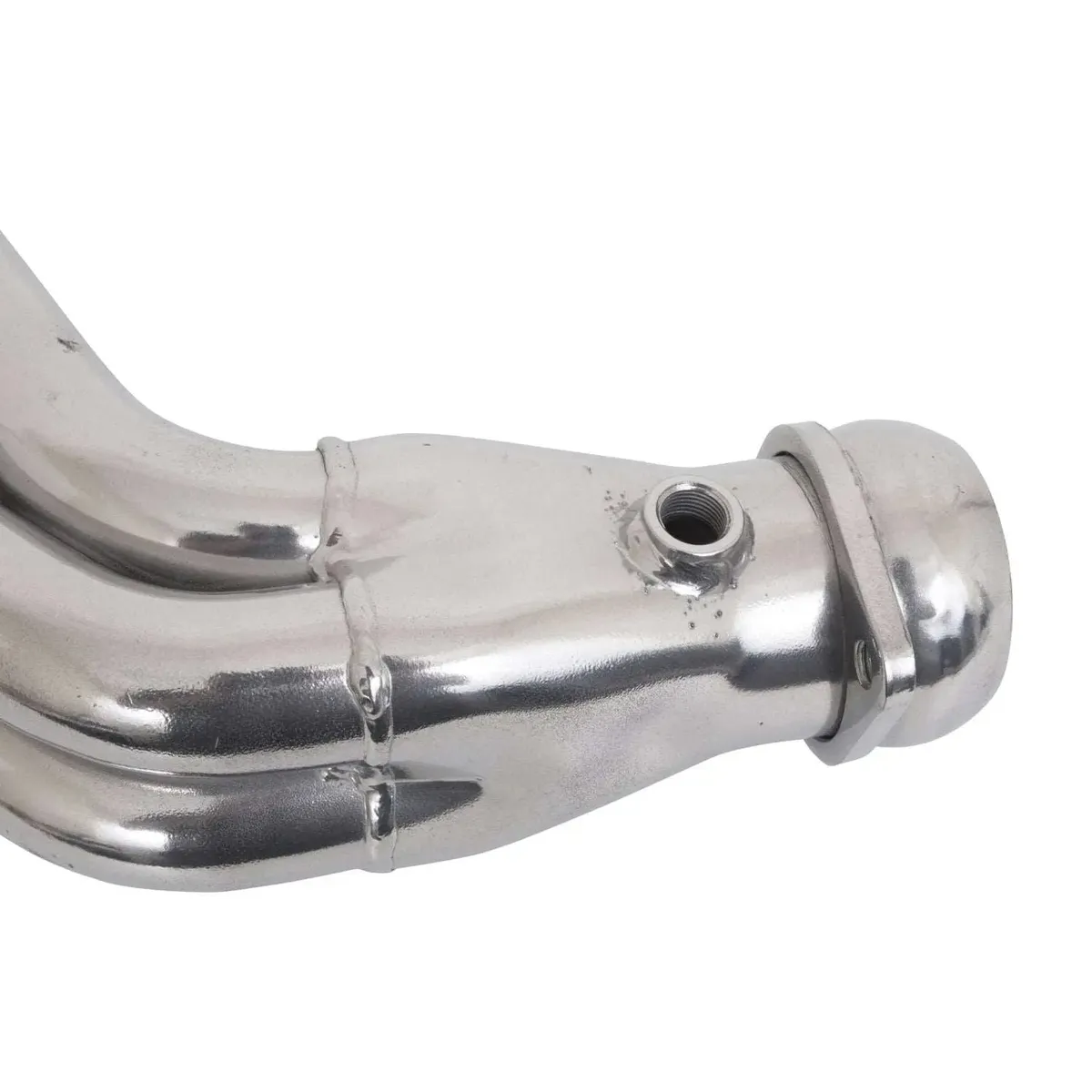 Chevrolet Camaro SS ZL1 6.2 1-3/4 Full Length Exhaust Headers With High Flow Cats Polished Silver Ceramic 10-15 product image