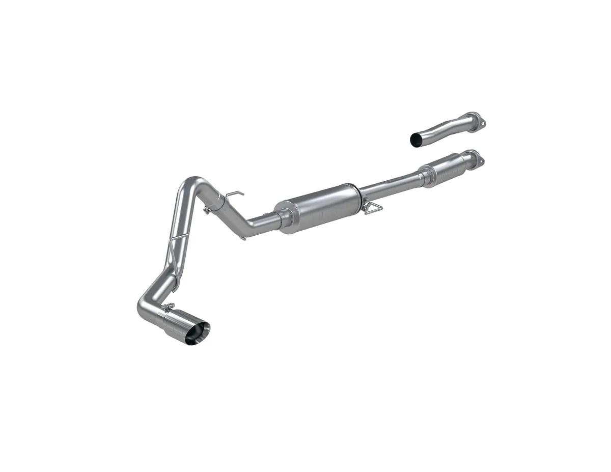 21-Up Ford F-150 Armor Pro Series T304 Stainless Steel 3 Inch Cat-Back Single Side Exhaust System MBRP product image
