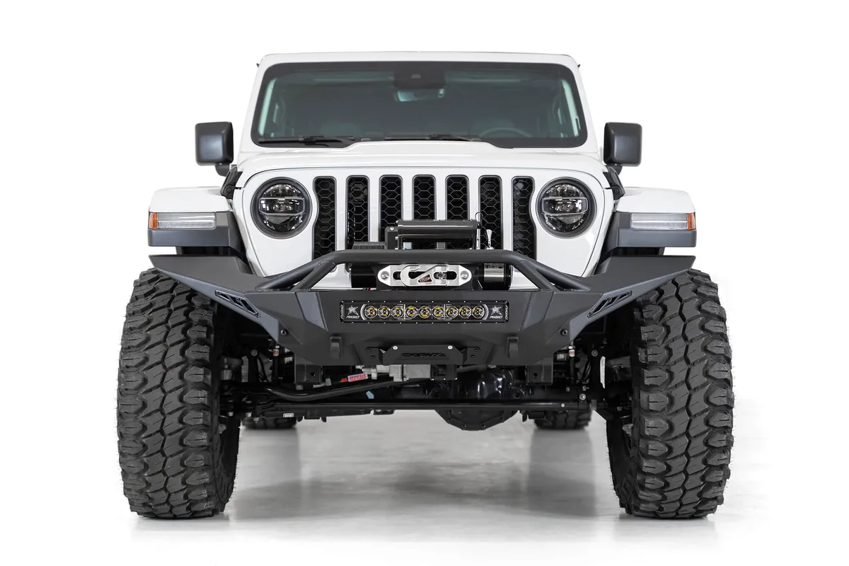 07c Jeep Wrangler Jl/Jt Stealth Fighter Front Bumper License Plate Bracket product image
