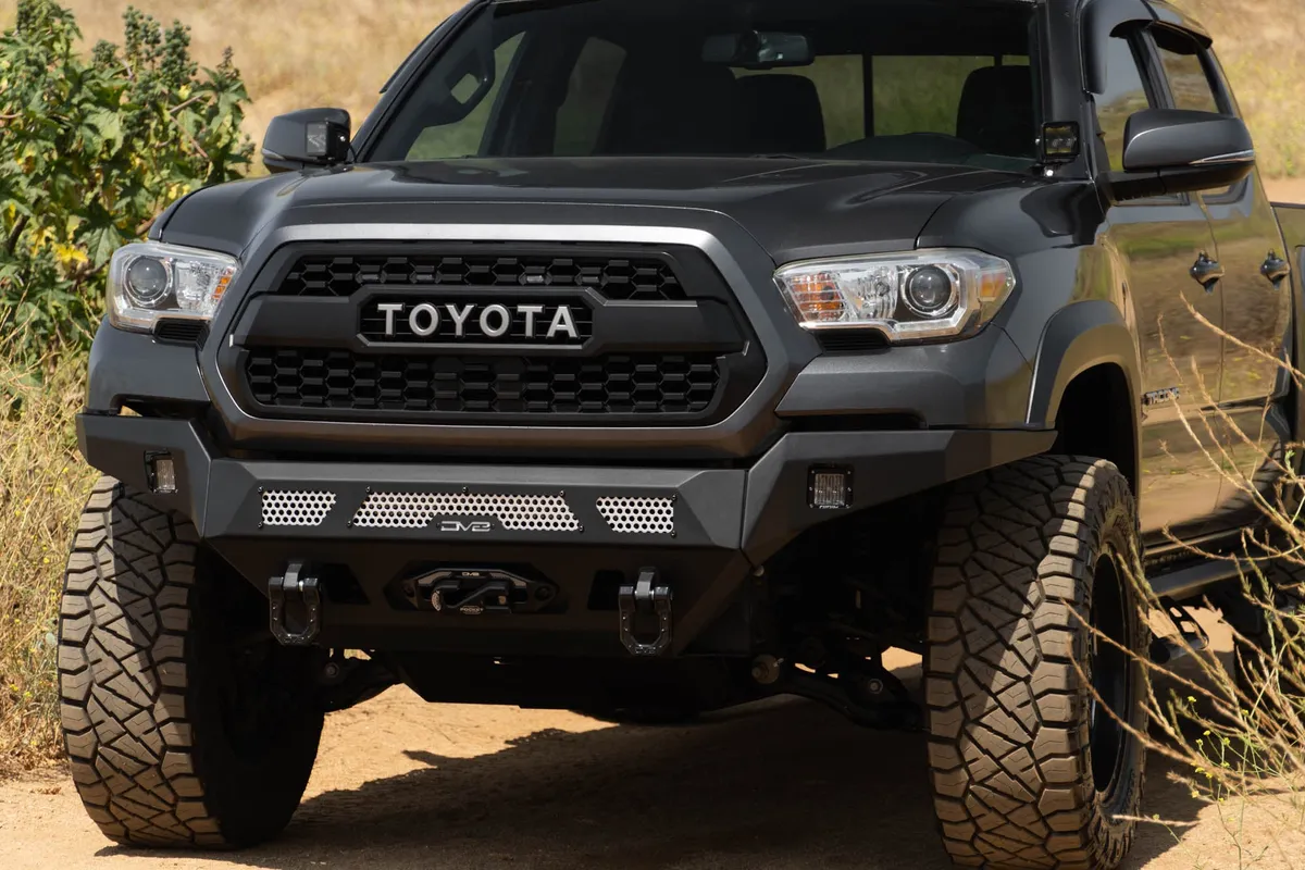 2016-2023 Toyota Tacoma DV8 Offroad Mto Series Winch Front Bumper product image