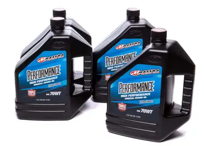 Maxima Performance Mineral Engine Oil Straight Weight SAE 70wt 1 Gal