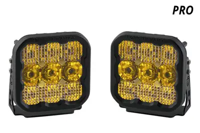 Diode Dynamics Diode Dynamics - SS5 LED Pod Pro Yellow Driving (pair)