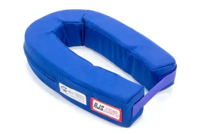 RJS Neck Collar Horseshoe Blue SFI