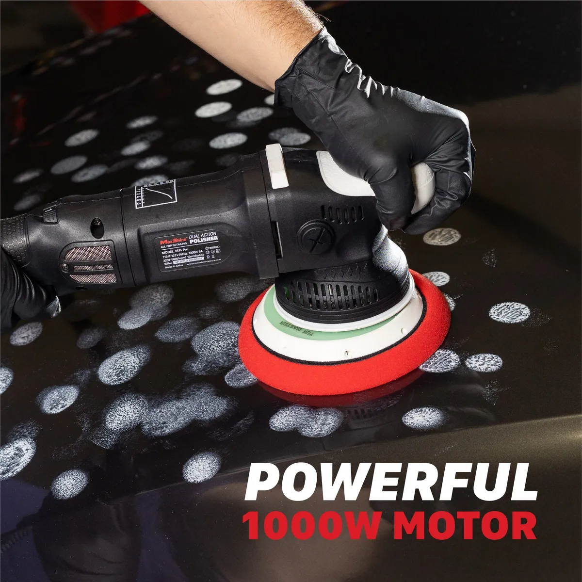 Dual Action Orbital Polisher | M15 Pro - 5in Plate, 15mm Throw, 1000W product image