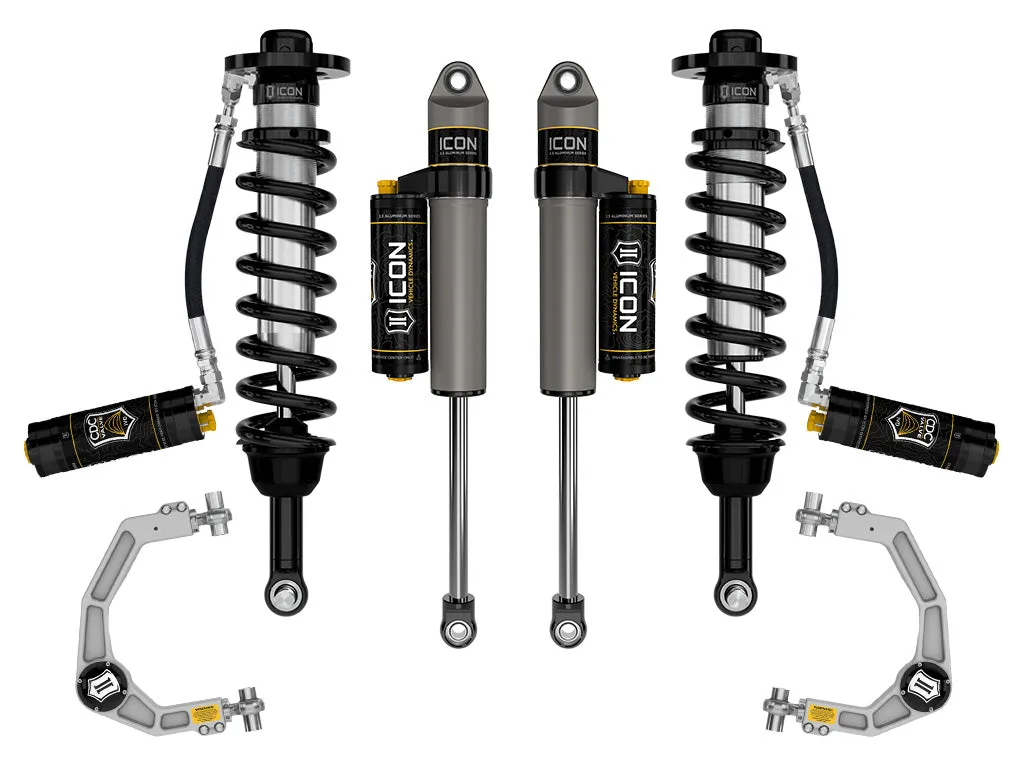 ICON Vehicle Dynamics ICON 2021-2025 Ford F-150 Tremor, 2.5-3" Lift, Stage 4 Suspension System, Billet, CDCV