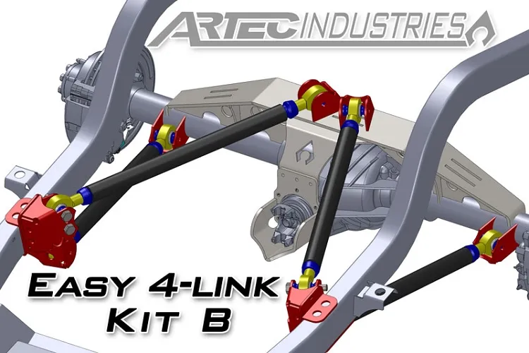 Upper Links - 7/8in Rod Ends - No tubeLower Links - 1.25in Rod Ends - No tube product image